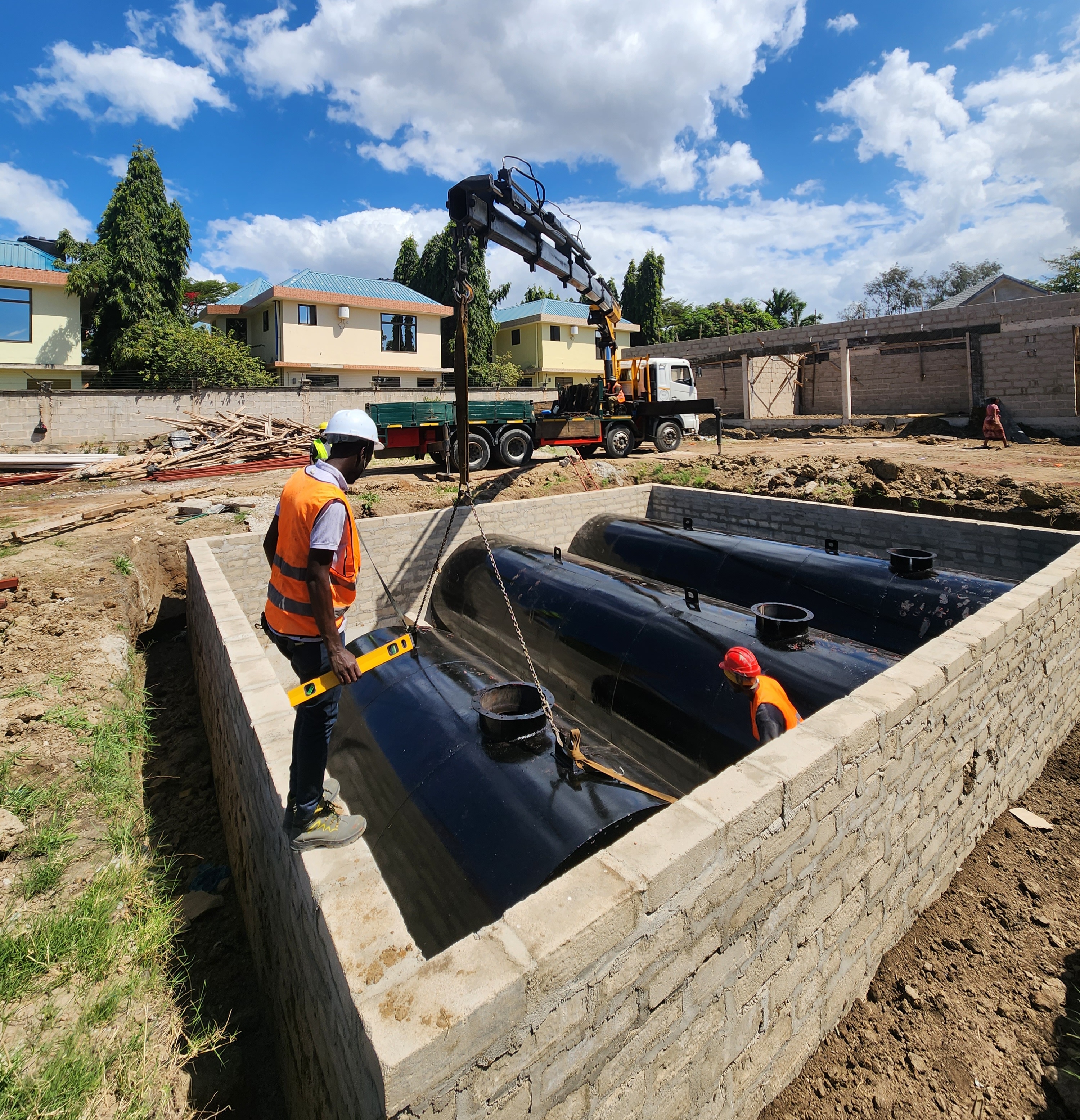 TANK INSTALLATION
