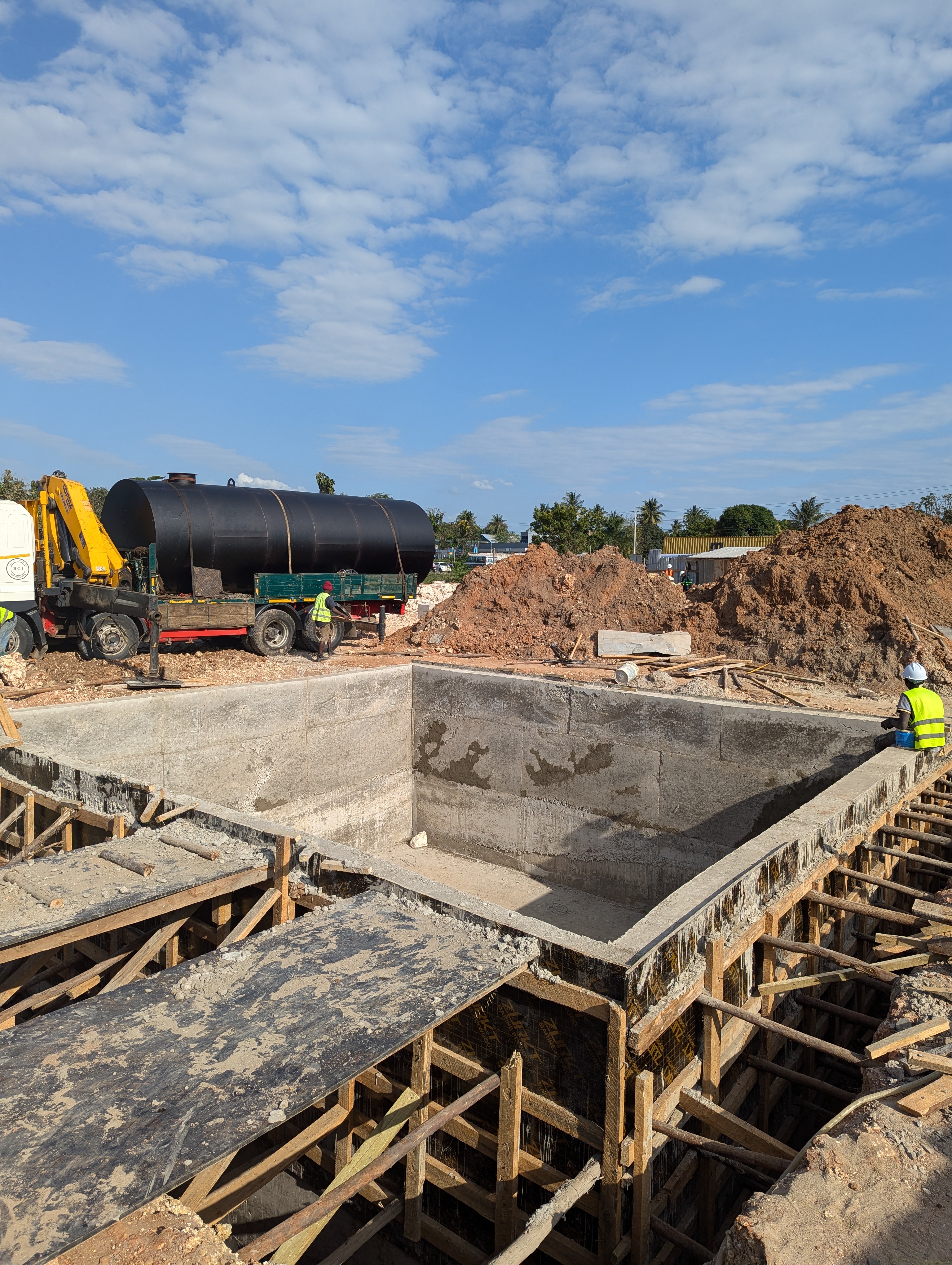 TANK INSTALLATION