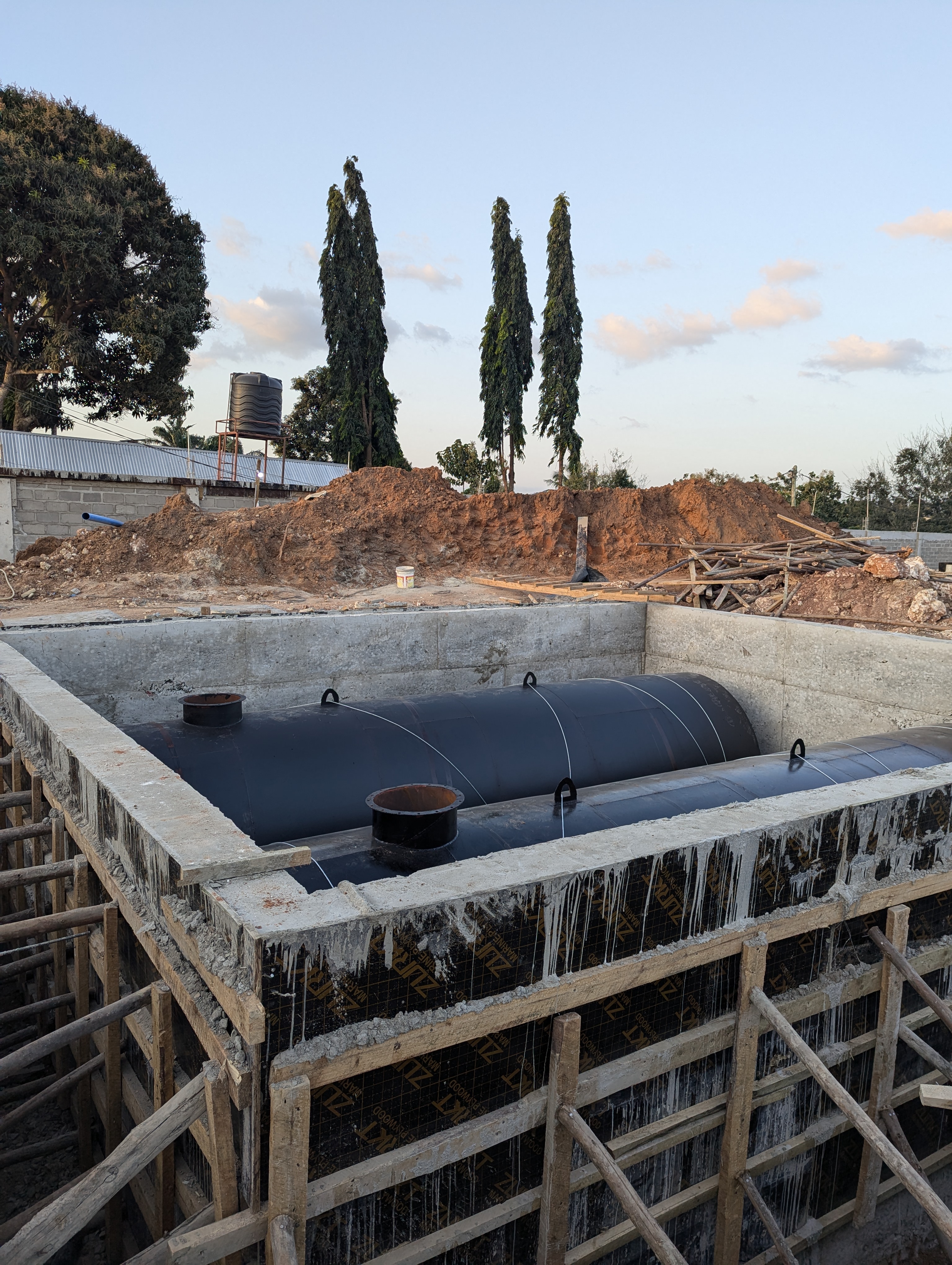 TANK INSTALLATION
