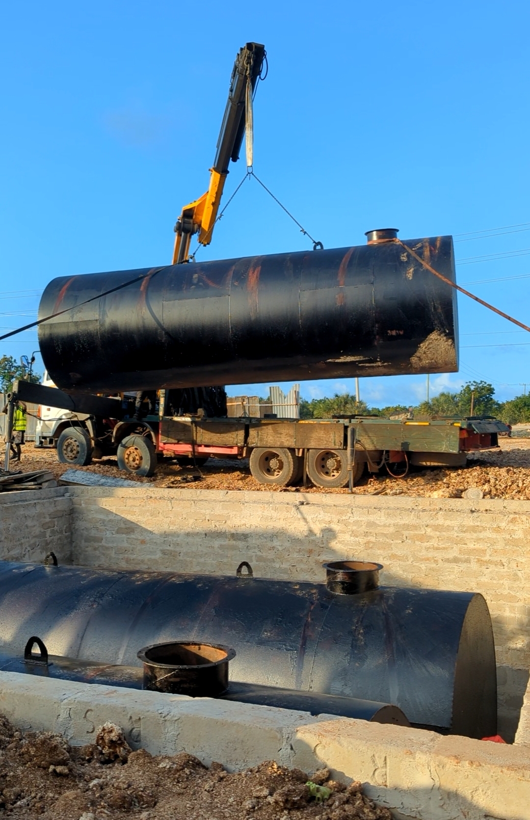 TANK INSTALLATION